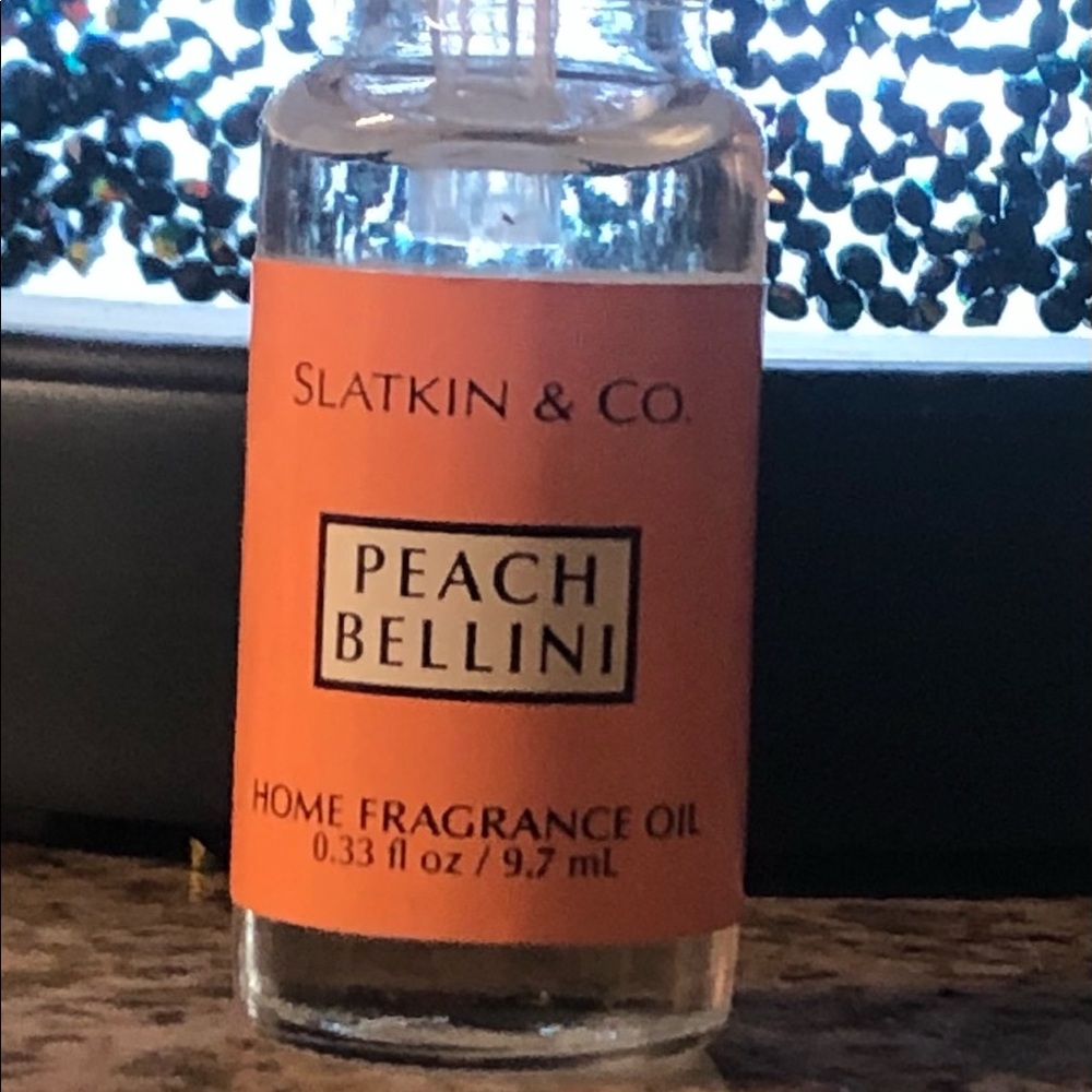 Preowned Bath And Body Works Peach Bellini Home Fragrance Oil
